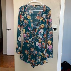 Floral romper